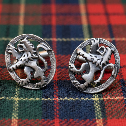 Lion of Scotland Cuff Links, Lion Jewelry, Animal Jewelry, Scotland Jewelry, Celtic Jewelry, Groom Gift, Best Man Gift, Anniversary Gift