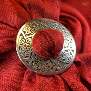Celtic Bird Scarf Ring, Scotland Jewelry, Pagan Jewelry, Ireland Jewelry, Celtic Jewelry, Mom Gift, Wife Gift, Sister Gift, Friend Gift