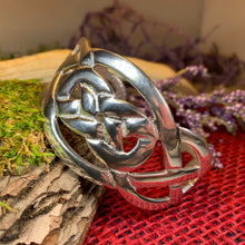 Load image into Gallery viewer, Celtic Knot Pewter Bracelet, Celtic Jewelry, Bangle Bracelet, Scotland Jewelry, Ireland Jewelry, Wife Gift, Girlfriend Gift, Sister Gift
