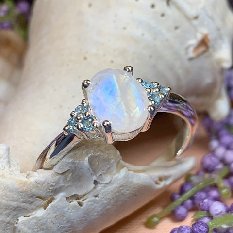 Load image into Gallery viewer, Chantel Moonstone Ring
