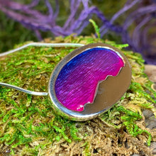 Load image into Gallery viewer, Northern Lights Necklace, Celtic Jewelry, Scotland Jewelry, Outlander Jewelry, Celestial Jewelry, Girlfriend Gift, Wife Gift, Wiccan Jewelry
