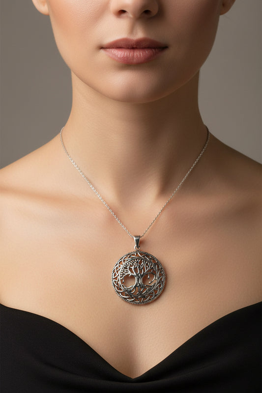 Tree of Life Necklace, Celtic Necklace, Irish Jewelry, Bridal Jewelry, Viking Jewelry, Best Friend Gift, Scotland Jewelry, Norse Jewelry