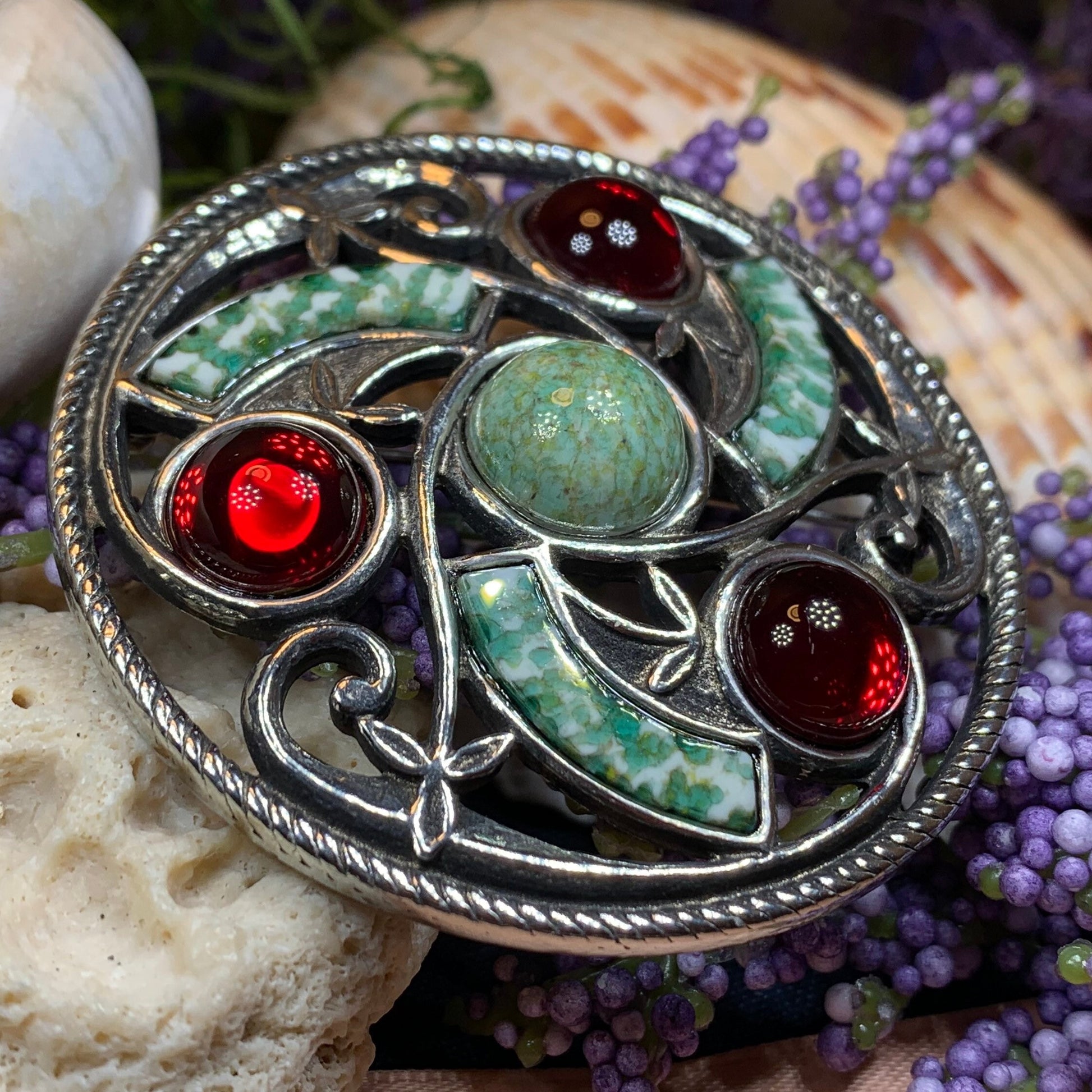 Celtic Knot Brooch, Irish Pin, Scottish Pin, Large Celtic Brooch, Anniversary, Pagan Brooch, Scotland Gift, Sister Gift, Mom Gift, Wife Gift
