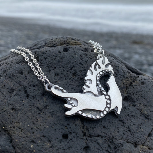 Otter Necklace, Nature Jewelry, Sea Otter Jewelry, Animal Jewelry, New Beginnings, Inspirational Gift, Wife Gift, Mom Gift, Sister Gift