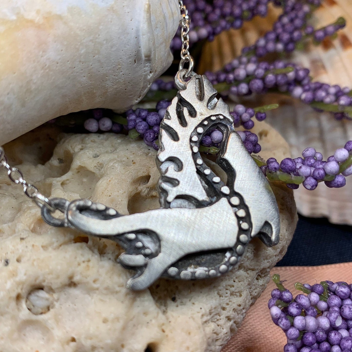 Otter Necklace, Nature Jewelry, Sea Otter Jewelry, Animal Jewelry, New Beginnings, Inspirational Gift, Wife Gift, Mom Gift, Sister Gift