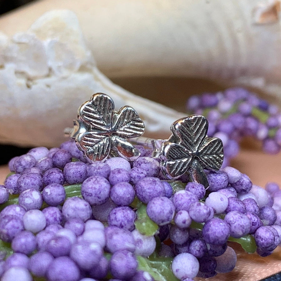 Shamrock Stud Earrings, Clover Earrings, Irish Jewelry, Ireland Jewelry, Mom Gift, Sister Gift, Girlfriend Gift, Irish Dance Gift, Aunt Gift
