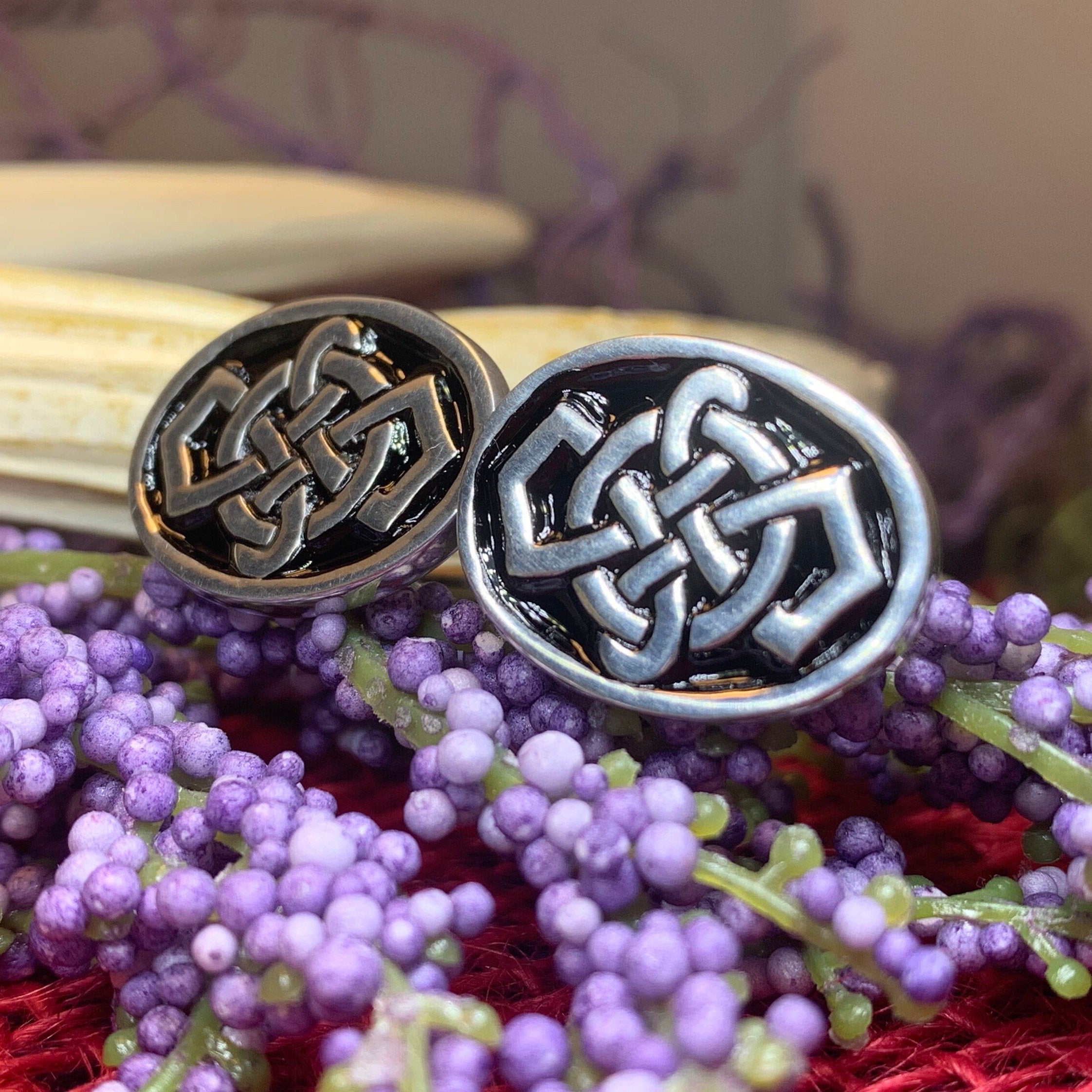 Celtic Fortune Knot Cuff Links