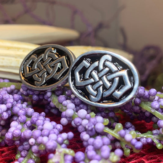 Celtic Knot Cuff Links, Scotland Jewelry, Celtic Jewelry, Men's Irish Jewelry, Bagpiper Gift, Groom Gift, Boyfriend Gift, Husband Gift