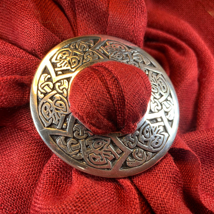 Celtic Bird Scarf Ring, Scotland Jewelry, Pagan Jewelry, Ireland Jewelry, Celtic Jewelry, Mom Gift, Wife Gift, Sister Gift, Friend Gift