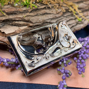 Bluebell Brooch, Scottish Pin, Anniversary Gift, Scotland Jewelry, Flower Jewelry, Celtic Jewelry, Nature Jewelry, Woodland Flower Pin