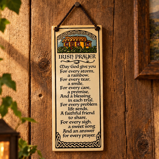 Irish Blessing Ceramic Wall Art — view 4