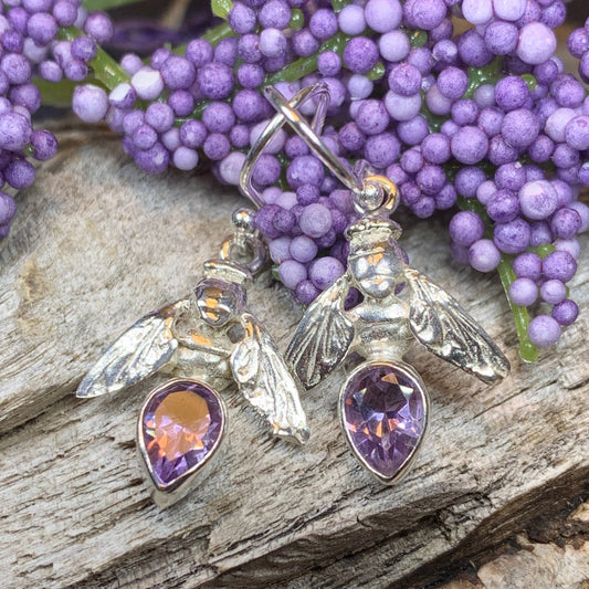 Summer Sweet Bee Earrings for Women — view 3