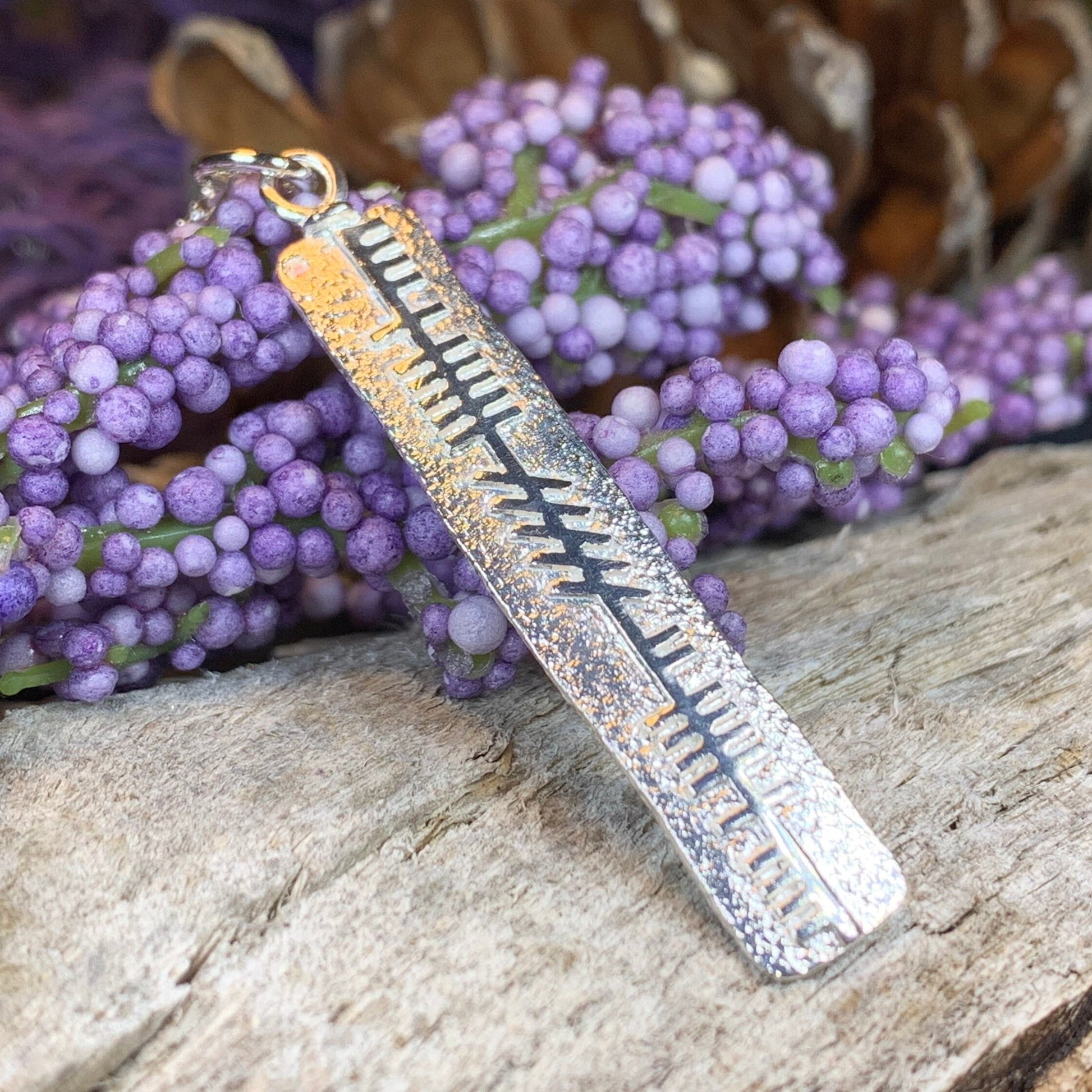 Irish Friendship Ogham Necklace - Made in Ireland — view 9