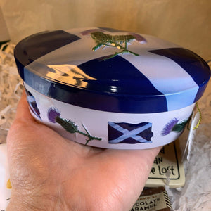Sister Gift, Scottish Gift Box, Scotland Thistle Gift, Thinking of You Gift, Easter Gift, Sister In Law Gift, Get Well, Scotland Fudge Tin