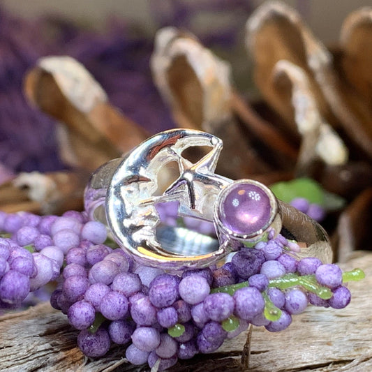 Sweet Dream Crescent Moon Ring — view 5