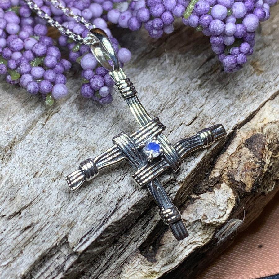 Saint Bridget's Cross, Irish Cross Pendant, Celtic Cross Jewelry, Irish Jewelry, Ireland Gift, First Communion Gift, Confirmation Gift