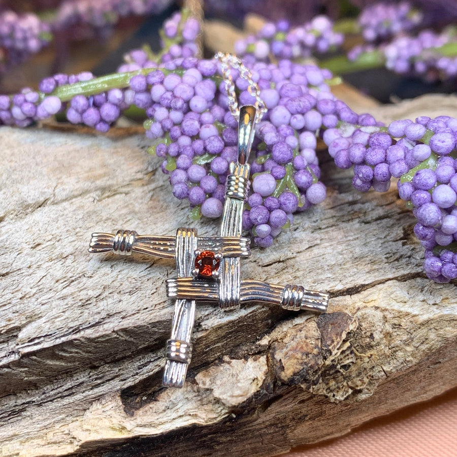 Saint Bridget's Cross, Irish Cross Pendant, Celtic Cross Jewelry, Irish Jewelry, Ireland Gift, First Communion Gift, Confirmation Gift