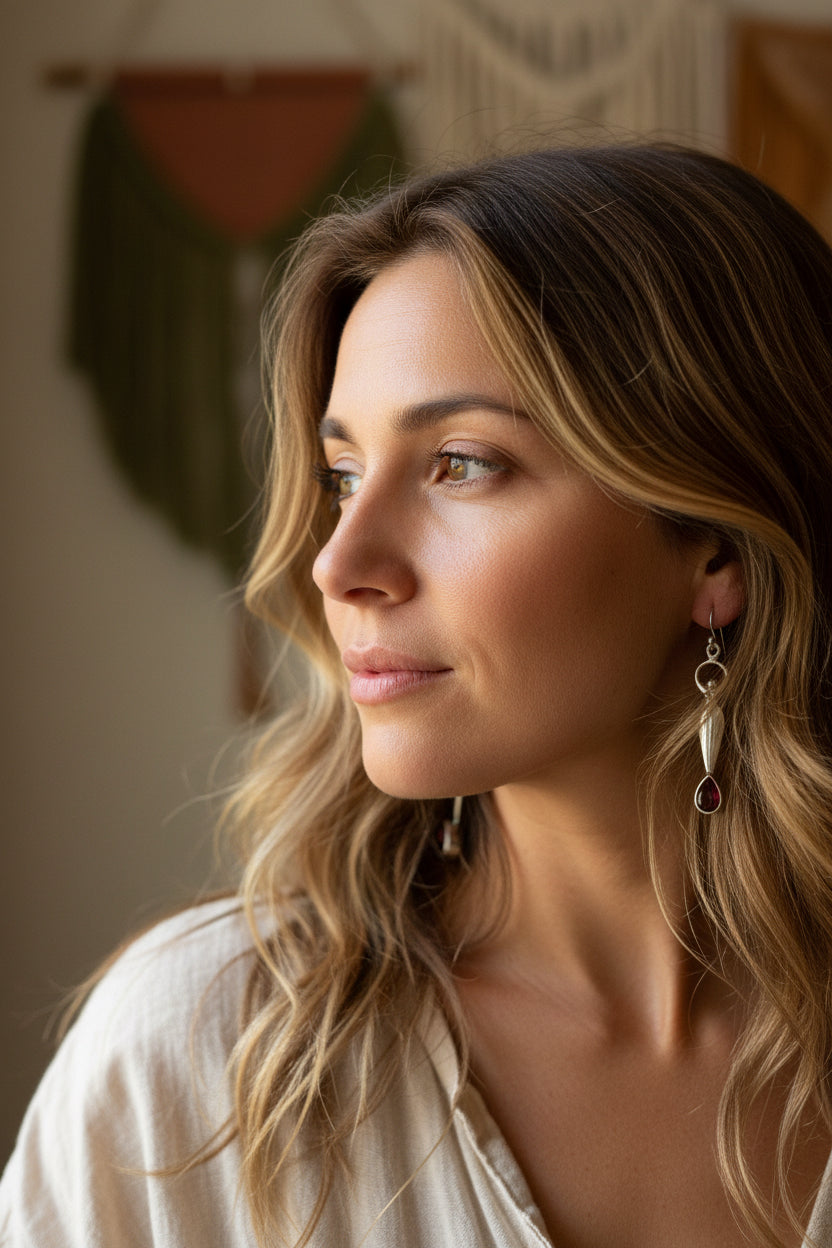 Boho Sky Goddess Earrings for Women — view 6