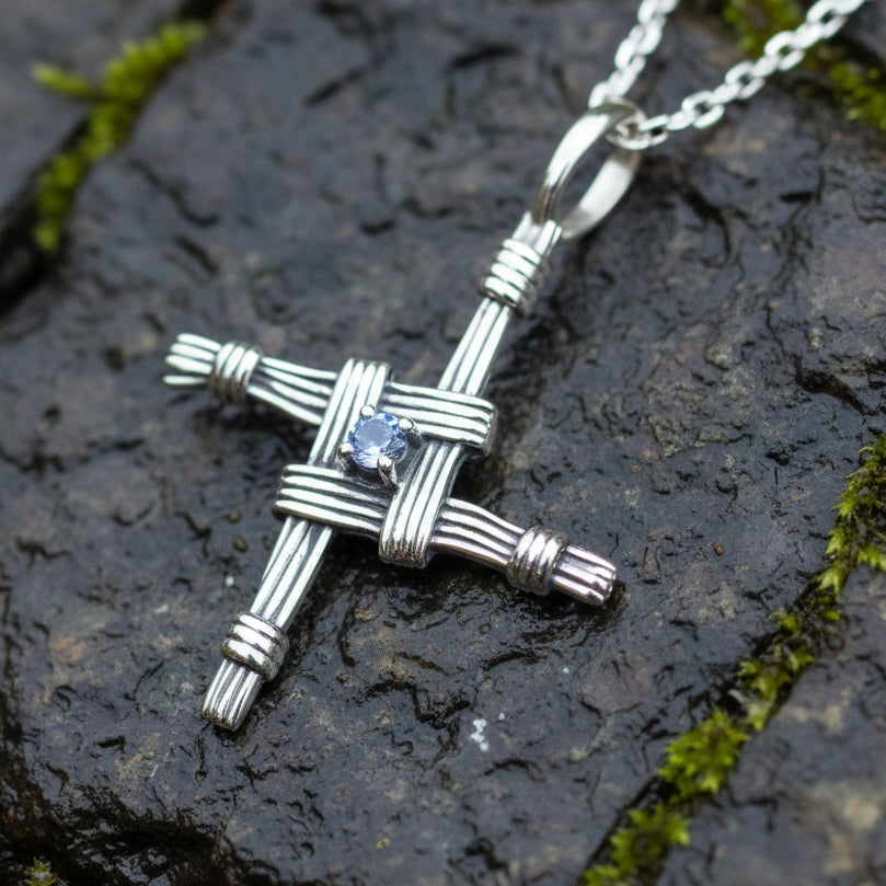 Saint Bridget's Cross, Irish Cross Pendant, Celtic Cross Jewelry, Irish Jewelry, Ireland Gift, First Communion Gift, Confirmation Gift