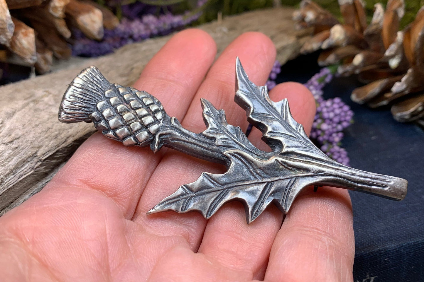 Thistle Kilt Pin, Celtic Jewelry, Scottish Gift for Him, Dad Gift, Graduation Gift, Scotland Gift, Men's Jewelry, Celtic Brooch, Groom Gift