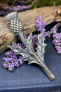 Thistle Kilt Pin, Celtic Jewelry, Scottish Gift for Him, Dad Gift, Graduation Gift, Scotland Gift, Men's Jewelry, Celtic Brooch, Groom Gift