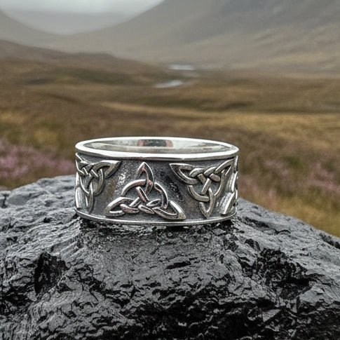 Celtic Triskel Ring, Celtic Ring, Promise Ring, Silver Boho Ring, Irish Ring, Irish Dance Gift, Anniversary Gift, Ireland Ring, Wiccan Ring