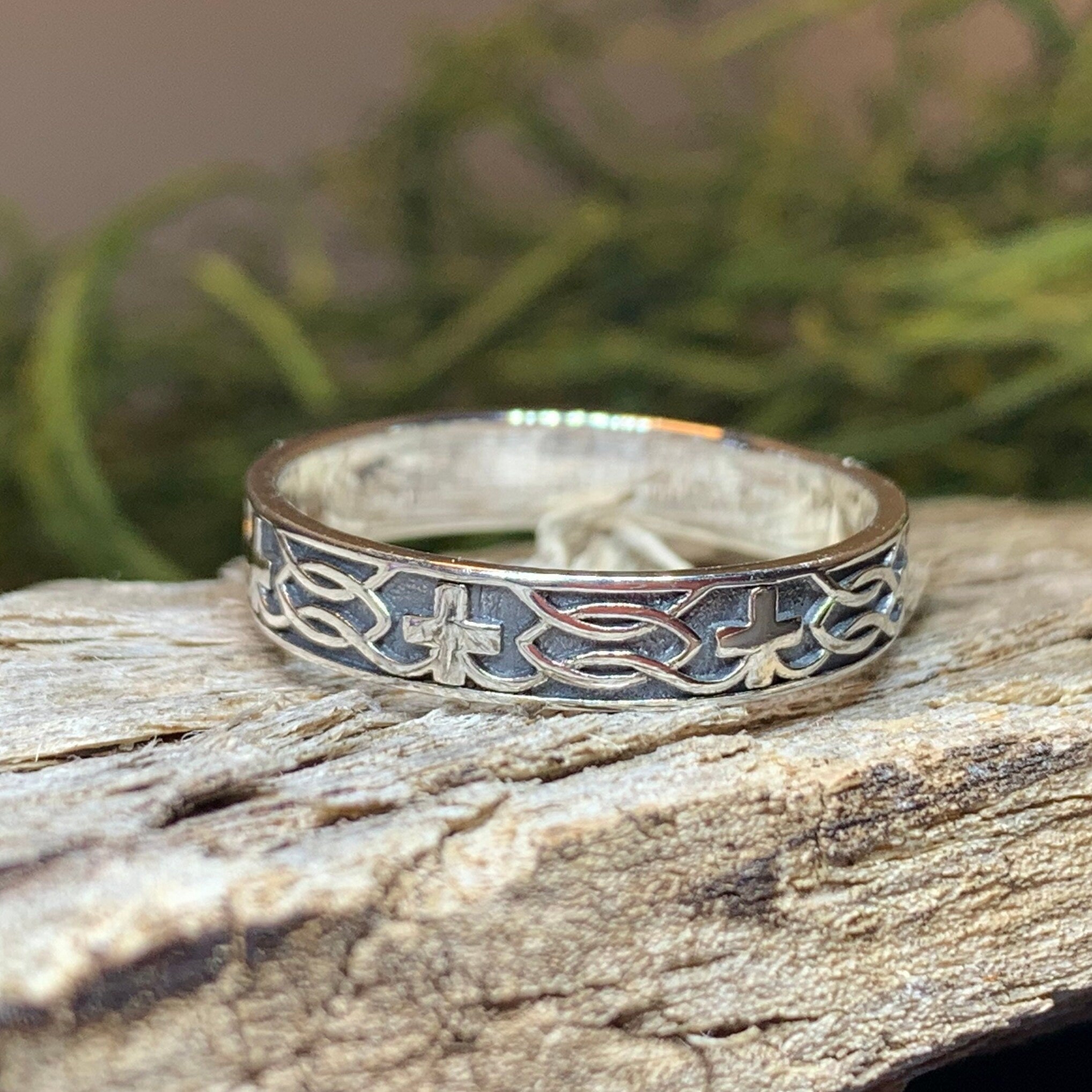 Celtic Cross Ring – Celtic Crystal Design Jewelry