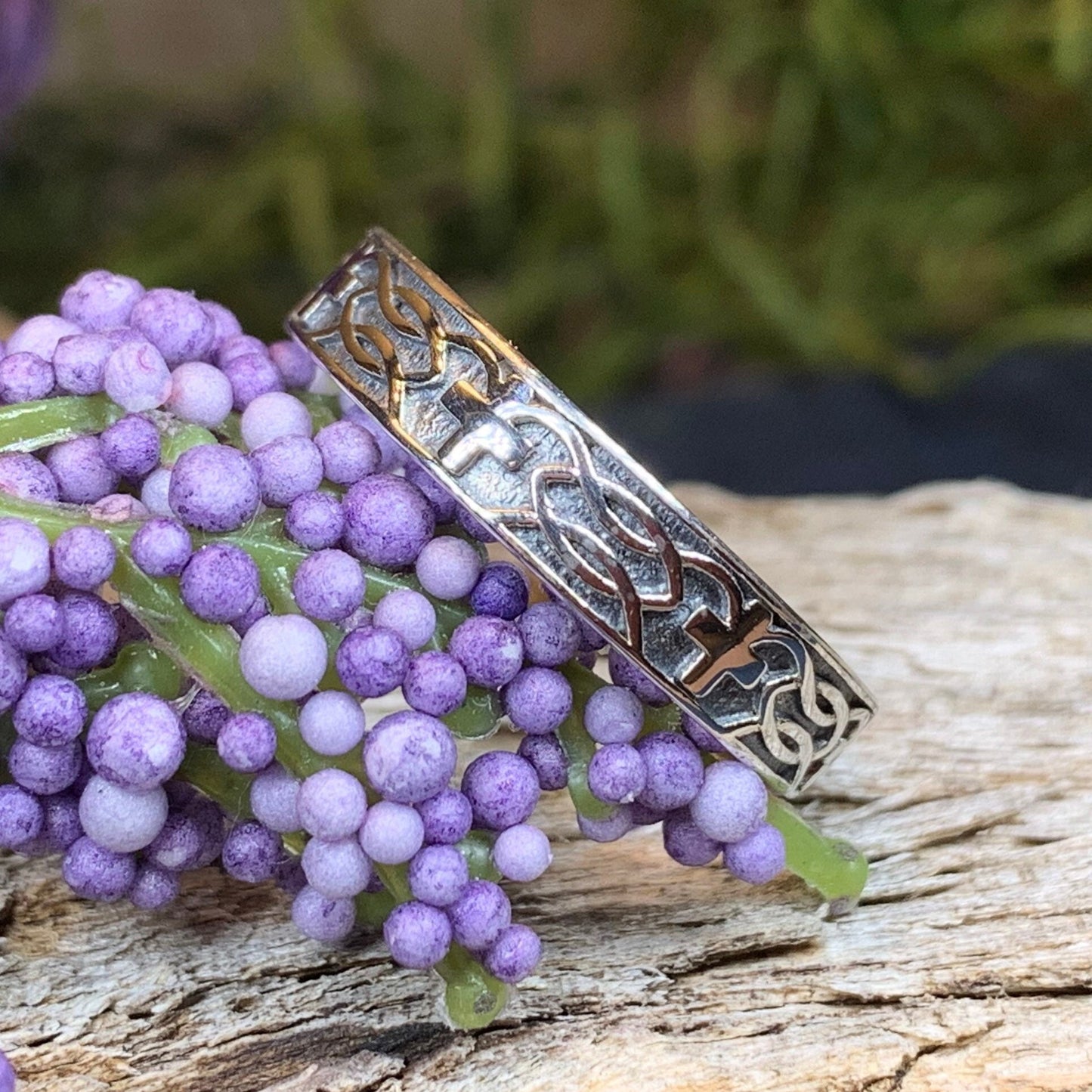 Celtic Cross Ring, Celtic Ring, Promise Ring, Silver Boho Ring, Irish Ring, Irish Dance Gift, Anniversary Gift, Ireland Ring, Wedding Band