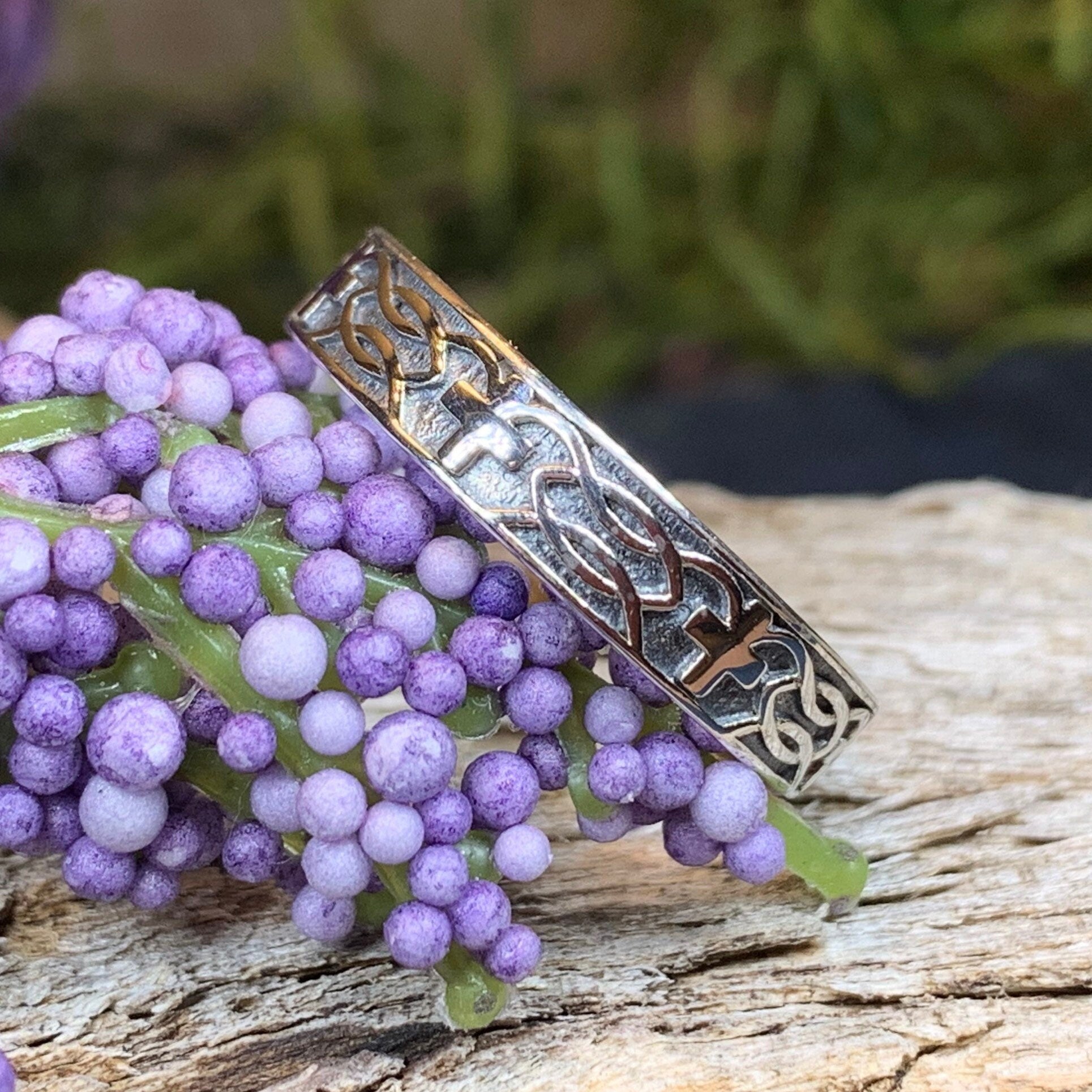 Celtic Cross Ring, Celtic Ring, Promise Ring, Silver Boho Ring, Irish Ring, Irish Dance Gift, Anniversary Gift, Ireland Ring, Wedding Band