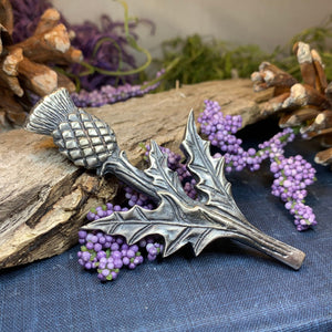 Thistle Kilt Pin, Celtic Jewelry, Scottish Gift for Him, Dad Gift, Graduation Gift, Scotland Gift, Men's Jewelry, Celtic Brooch, Groom Gift