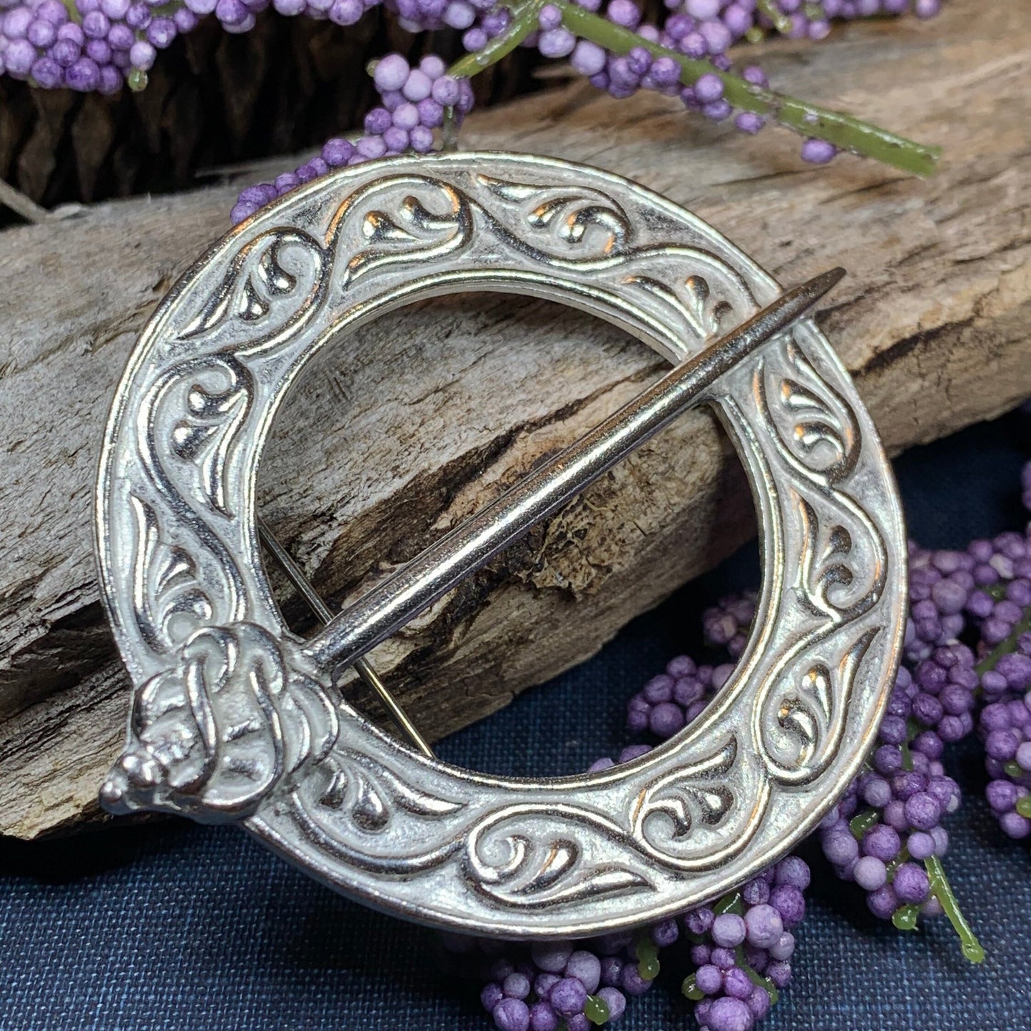 Noble Isle Celtic Brooch - Handmade in Scotland — view 6