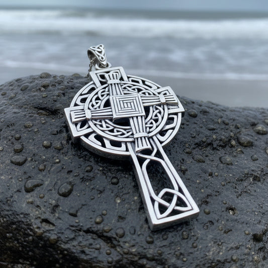 Saint Brigid's Cross, Celtic Cross Necklace, Irish Jewelry, Anniversary Gift, Religious Jewelry, Wiccan Jewelry, St. Bridget's Cross