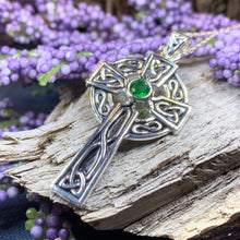 Load image into Gallery viewer, Celtic Cross Necklace, Irish Jewelry, Celtic Jewelry, Ireland Cross Pendant, Scotland Jewelry, First Communion Gift, Confirmation Gift
