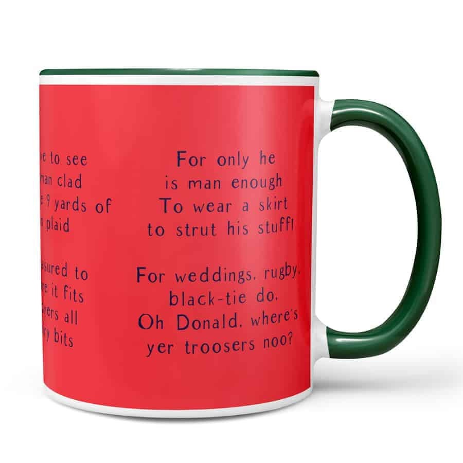 Kilt Lover Mug, Scotland Gift, Scottish Mug, Ceramic Mug, Bagpiper Gift, Outlander Gift, Coffee Mug Gift, Mom Gift, Dad Gift, Wife Gift