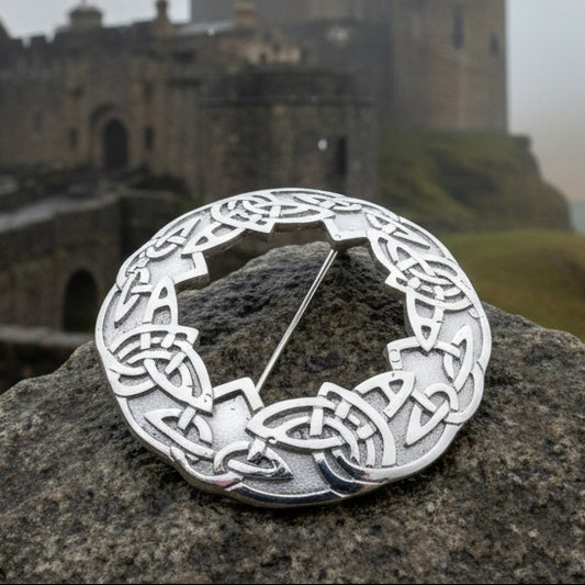 Celtic Brooch, Celtic Jewelry, Irish Jewelry, Scotland Brooch, Celtic Knot Brooch, Anniversary Gift, Celtic Knot Pin, Ireland Gift, Norse