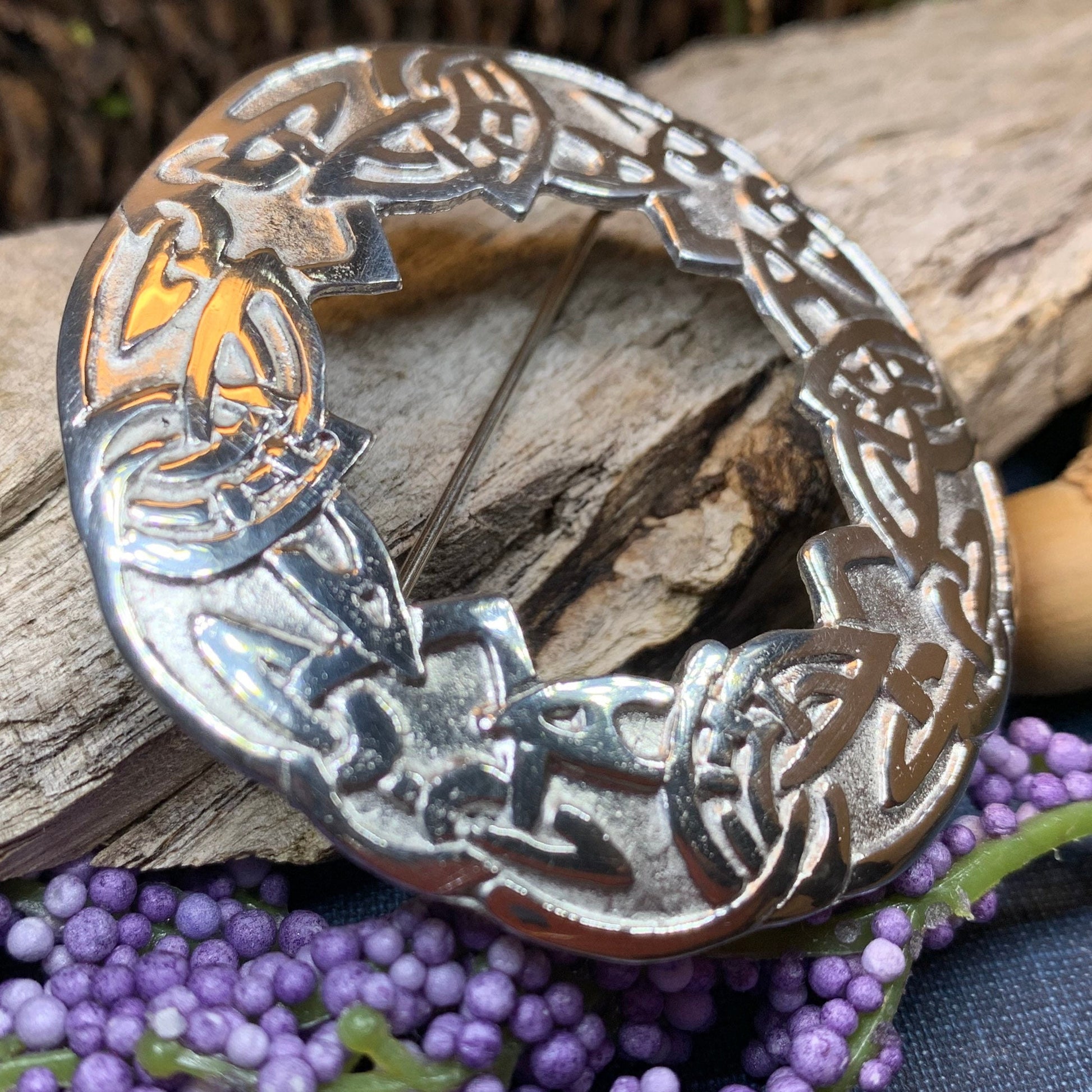 Celtic Brooch, Celtic Jewelry, Irish Jewelry, Scotland Brooch, Celtic Knot Brooch, Anniversary Gift, Celtic Knot Pin, Ireland Gift, Norse