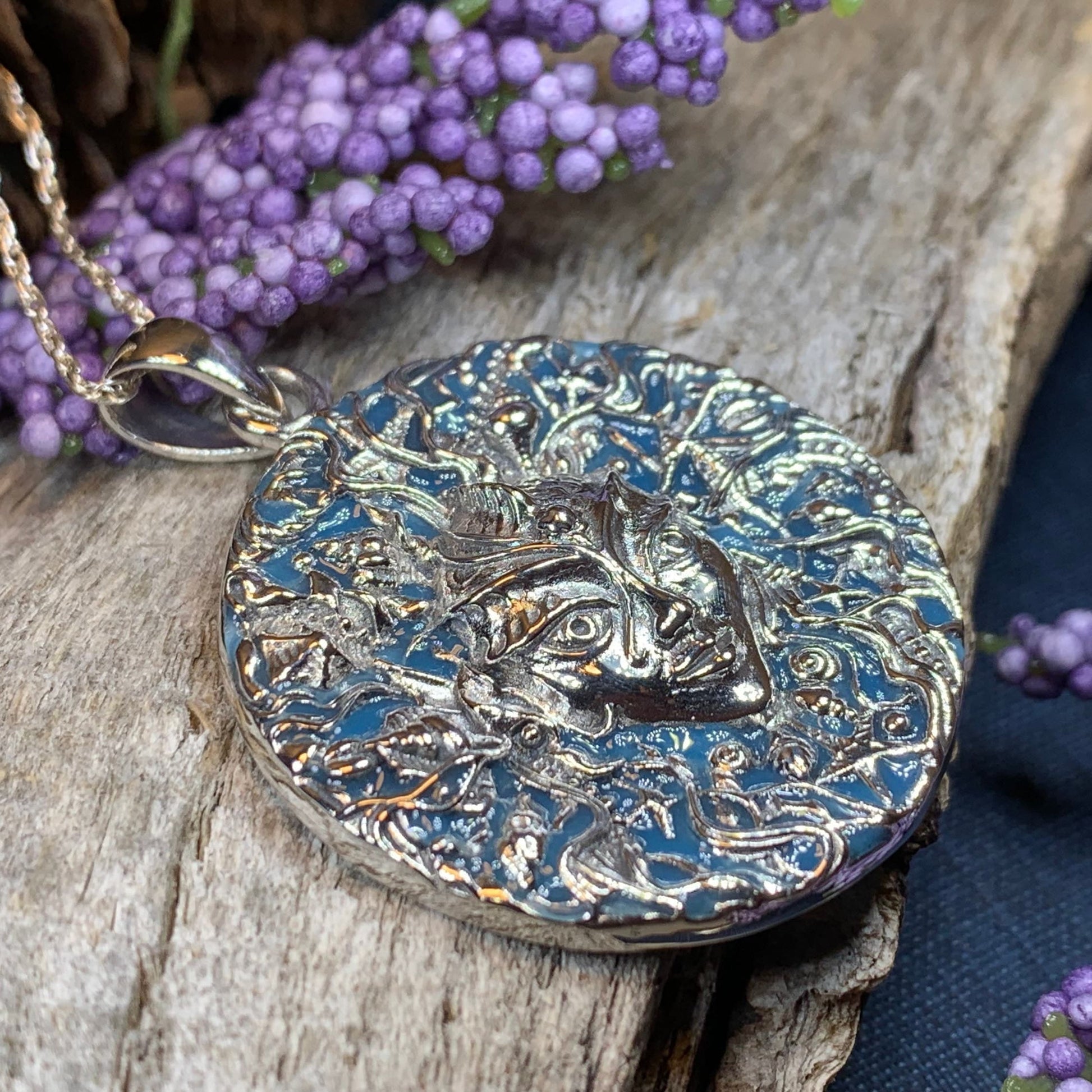 Sea Goddess Necklace, Goddess Pendant, Celtic Jewelry, Ocean Jewelry, Anniversary Gift, Wiccan Jewelry, Pagan Jewelry, Beach Jewelry, Shell