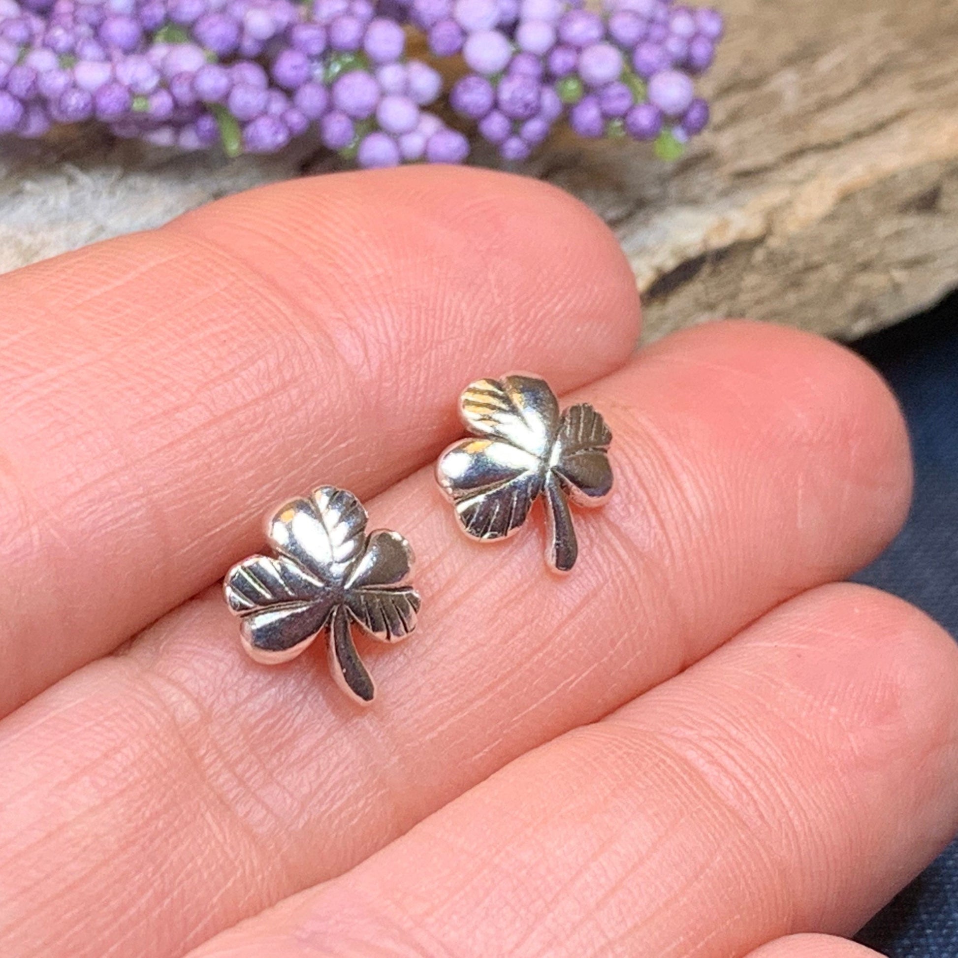 Shamrock Earrings, Celtic Jewelry, Celtic Knot, Clover Jewelry, Anniversary Gift, Irish Jewelry, Graduation Gift, Wife Gift, Girlfriend Gift