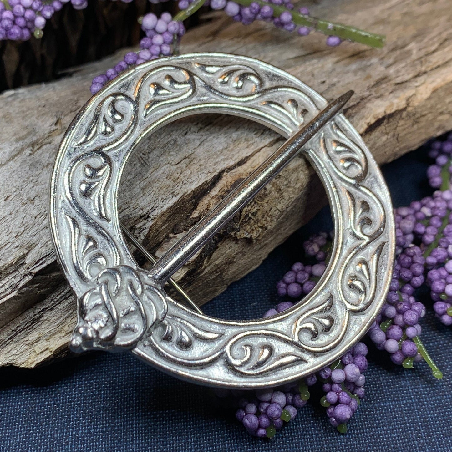 Noble Isle Celtic Brooch - Handmade in Scotland — view 2