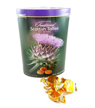 Load image into Gallery viewer, Scottish Toffee, Scottish Candy, Scotland Candy, Scotland Gift, Scottish Candy Tin, Thistle Gift, Thank You Gift, Scots Food Gift, Get Well
