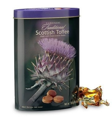 Scottish Toffee, Scottish Candy, Scotland Candy, Scotland Gift, Scottish Candy Tin, Thistle Gift, Thank You Gift, Scots Food Gift, Get Well