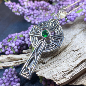 Celtic Cross Necklace, Irish Jewelry, Celtic Jewelry, Ireland Cross Pendant, Scotland Jewelry, First Communion Gift, Confirmation Gift