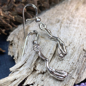 Diver Earrings, Ocean Jewelry, Sea Jewelry, Diver Gift, Swimmer Gift, Mom Gift, Beach Jewelry, Wife Gift, Girlfriend Gift, Diving Jewelry