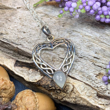 Load image into Gallery viewer, Celtic Heart Necklace, Celtic Jewelry, Irish Jewelry, Celtic Knot Jewelry, Scottish Jewelry, Mom Gift, Anniversary Gift, Wife Gift

