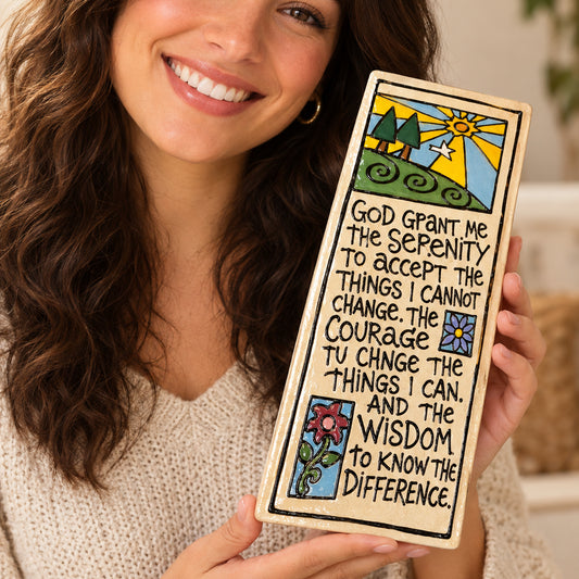 Serenity Prayer Blessing Wall Art — view 4