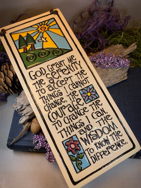 Load image into Gallery viewer, Irish Blessing Wall Art, Ireland Gift, Ceramic Wall Plaque, New Home Gift, Mother's Day Gift, Wedding Gift, Irish Decor, Religious Prayer
