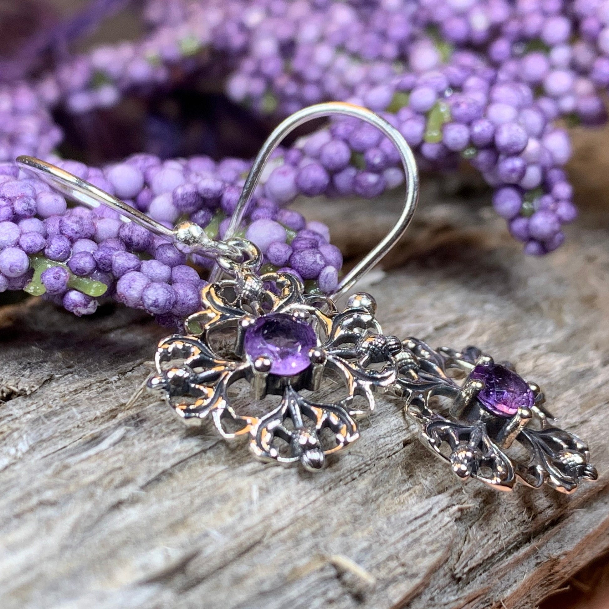 Thistle Earrings, Celtic Jewelry, Scotland Jewelry, Outlander Jewelry, Girlfriend Gift, Sister Gift, Mom Gift, Nature Jewelry, Wife Gift