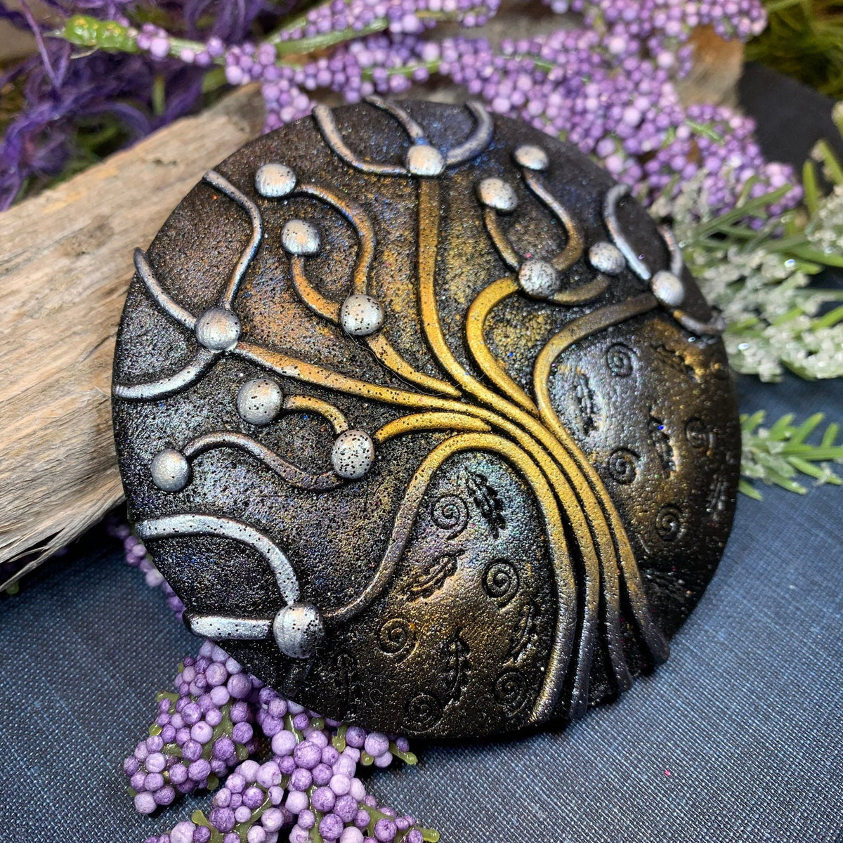 Rawan Tree of Life Brooch - Handmade in Scotland — view 10