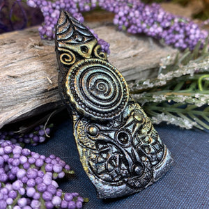 Viking Brooch, Norse Warrior Gift, Scotland Jewelry, Scotland Pin, Pagan Brooch, Celtic Pin, Scottish Gift, Mom Gift, Celtic Jewelry