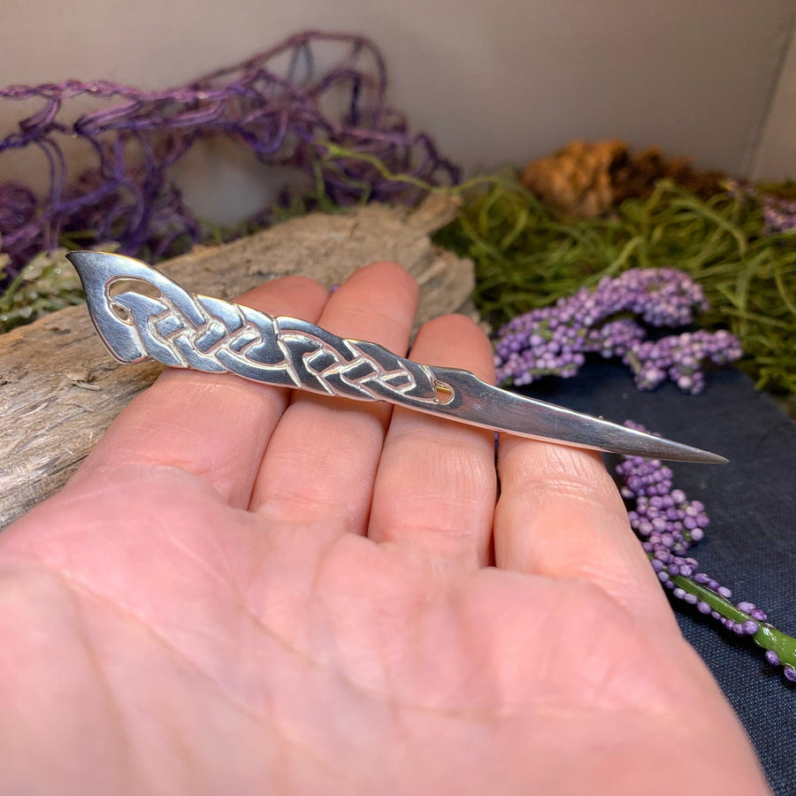 Celtic Kilt Pin, Scottish Jewelry, Scotland Kilt Pin, Tartan Pin, Anniversary Gift, Bagpiper Gift, Scotland Pin, Viking Jewelry, Tartan Pin